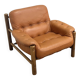 Vintage Brutalist, Brazilian style lounge chair, 1960s