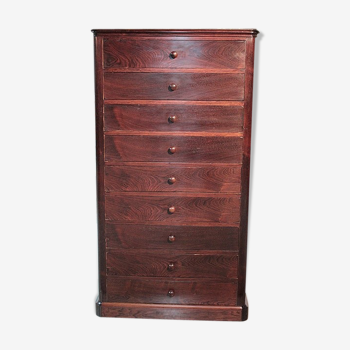 XIX rosewood chiffonier