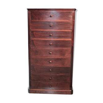 XIX rosewood chiffonier