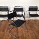 Set 4 chroom buisstoelen