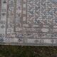 Vintage Turkish Oushak rug 212x265 cm
