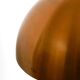 Rare original 1970s large Space Age pendant lamp with copper shade by Staff