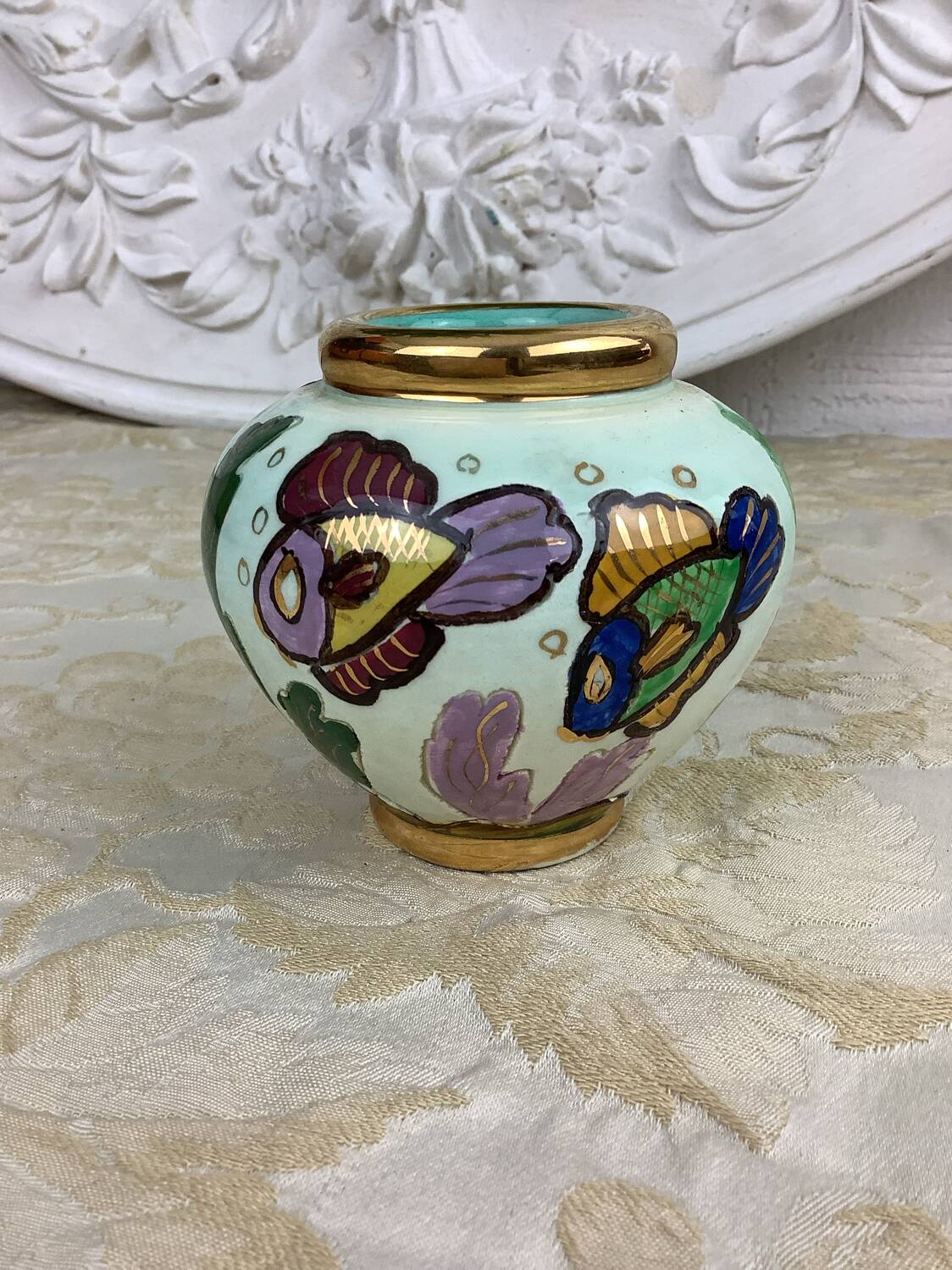 Old Kerina Monaco Ball Vase