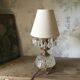 Small antique lamp with tassels