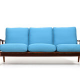 GE-270 Sofa in Teak by Hans Wegner