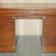 Vintage Harrods Kennedy desk in military campaign style with drawers.