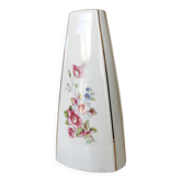 Vase vintage Jugoporcelan : porcelaine florale yougoslave des années 1970