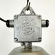 Industrial black enamel pendant lamp from Elektrosvit 1960s