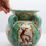 Vintage Spanish vase ode to nature by Arzobispo