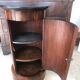 Somno empire period, flamed mahogany, anthracite Sainte-Anne marble