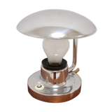 Big bauhaus brass table lamp, 1930