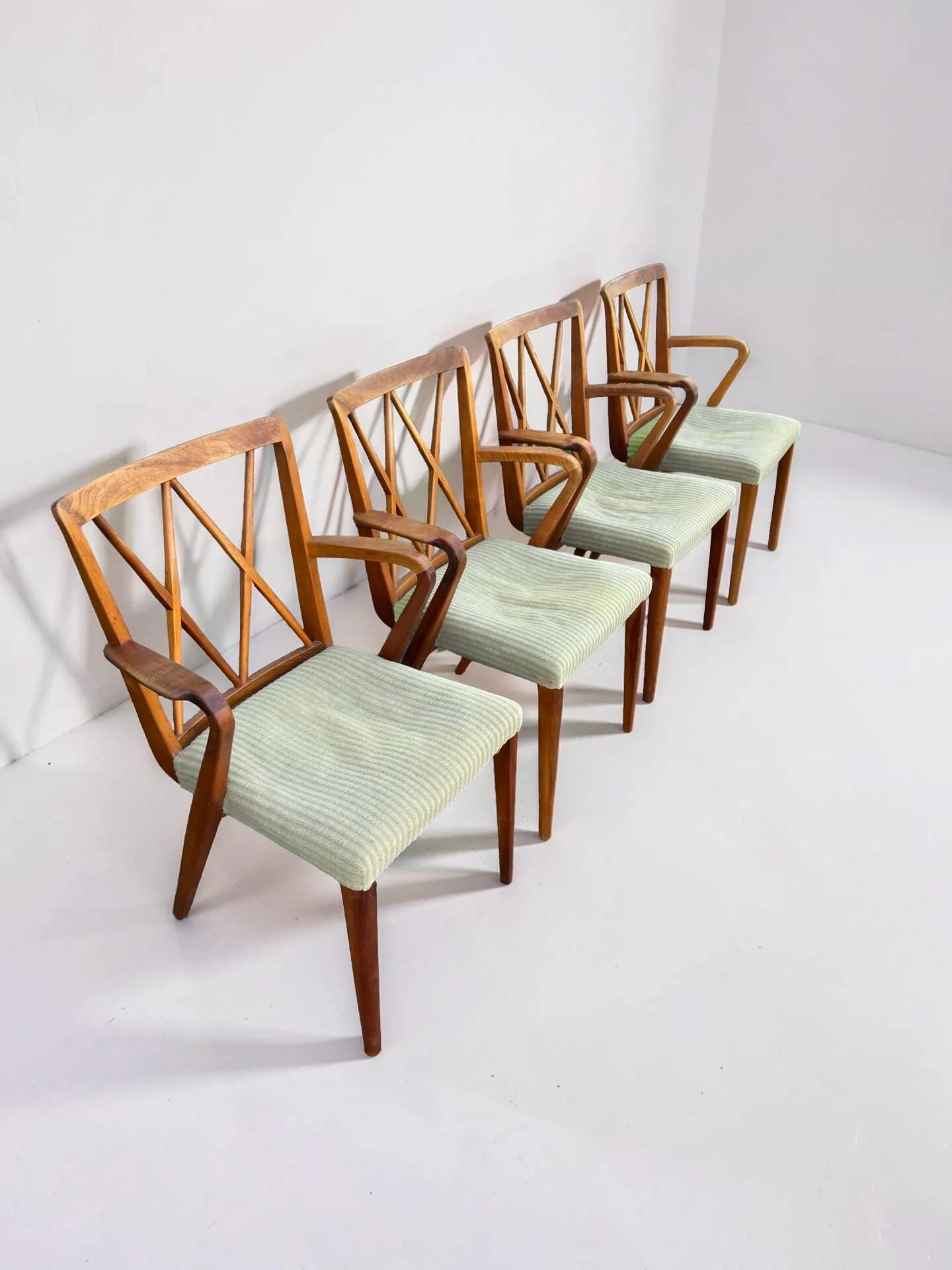 Set of 4 dining chairs A.A. Patijn for Zijlstra