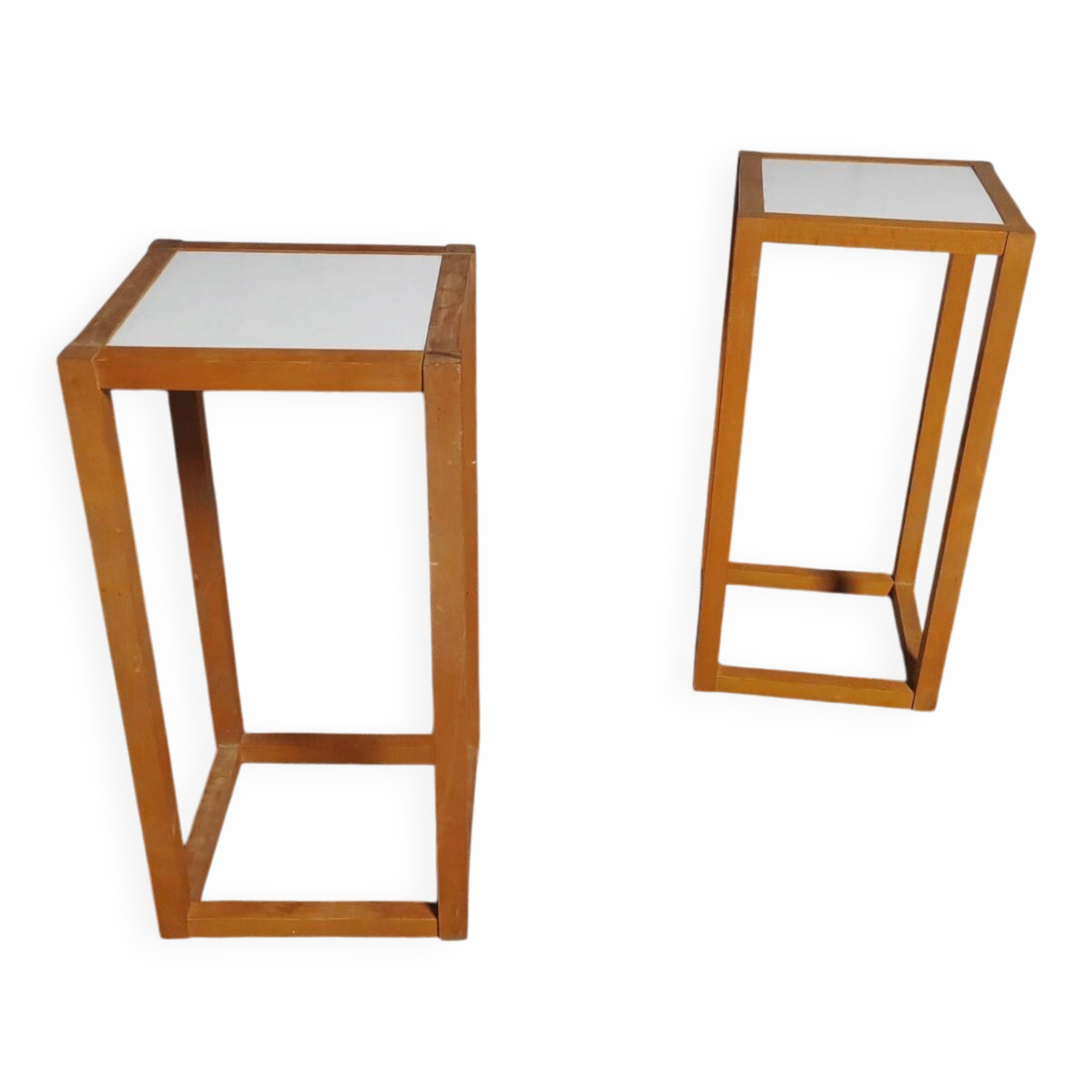Pair of side tables by André Sornay