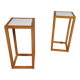Pair of side tables by André Sornay