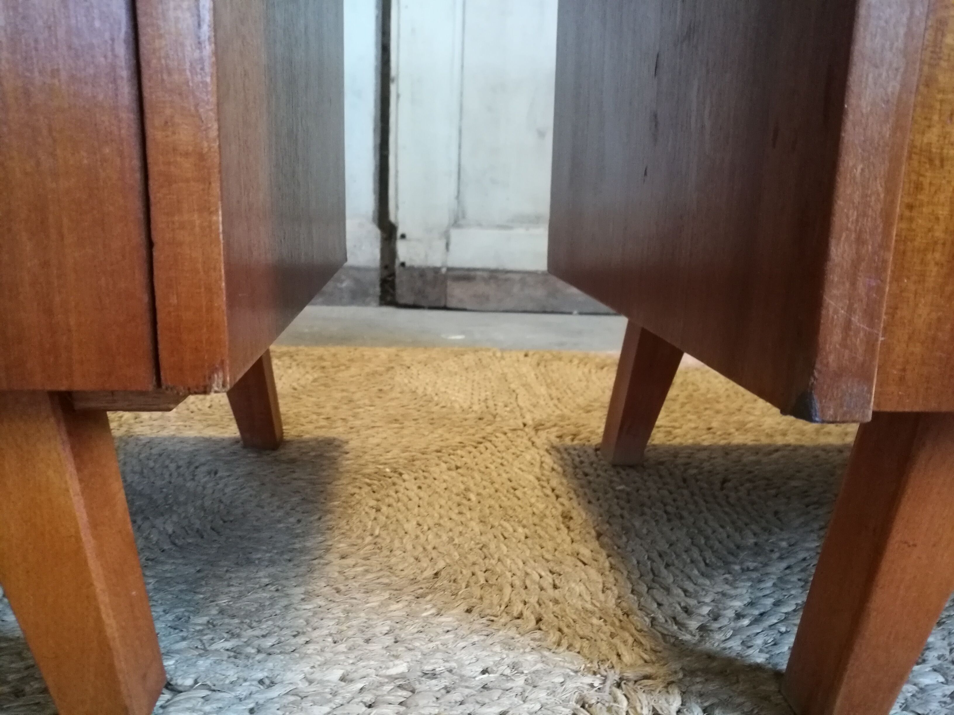 Pair of vintage bedsides