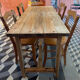 Renovated farmhouse table