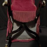 Upholstered armchair Napoleon III