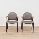 Pair of modernist design armchairs from the 1970s