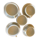 porcelaine Superbe lot de 5 grandes tasses et 4 sous tasses bavaria germany