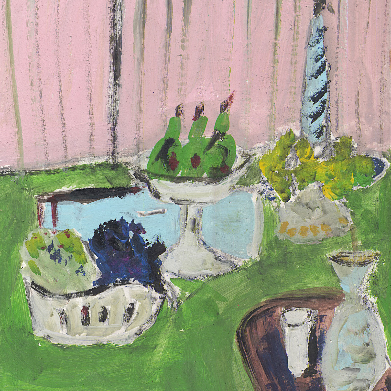 French interior, oil painting