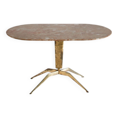Table basse Fontana Arte par Dube Builio Barnabe, années 50