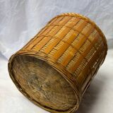 Vintage wicker basket