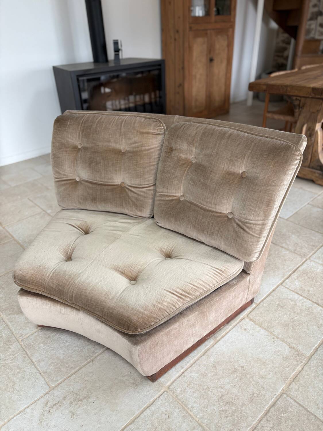 Modular armchair Roche Bobois 1970