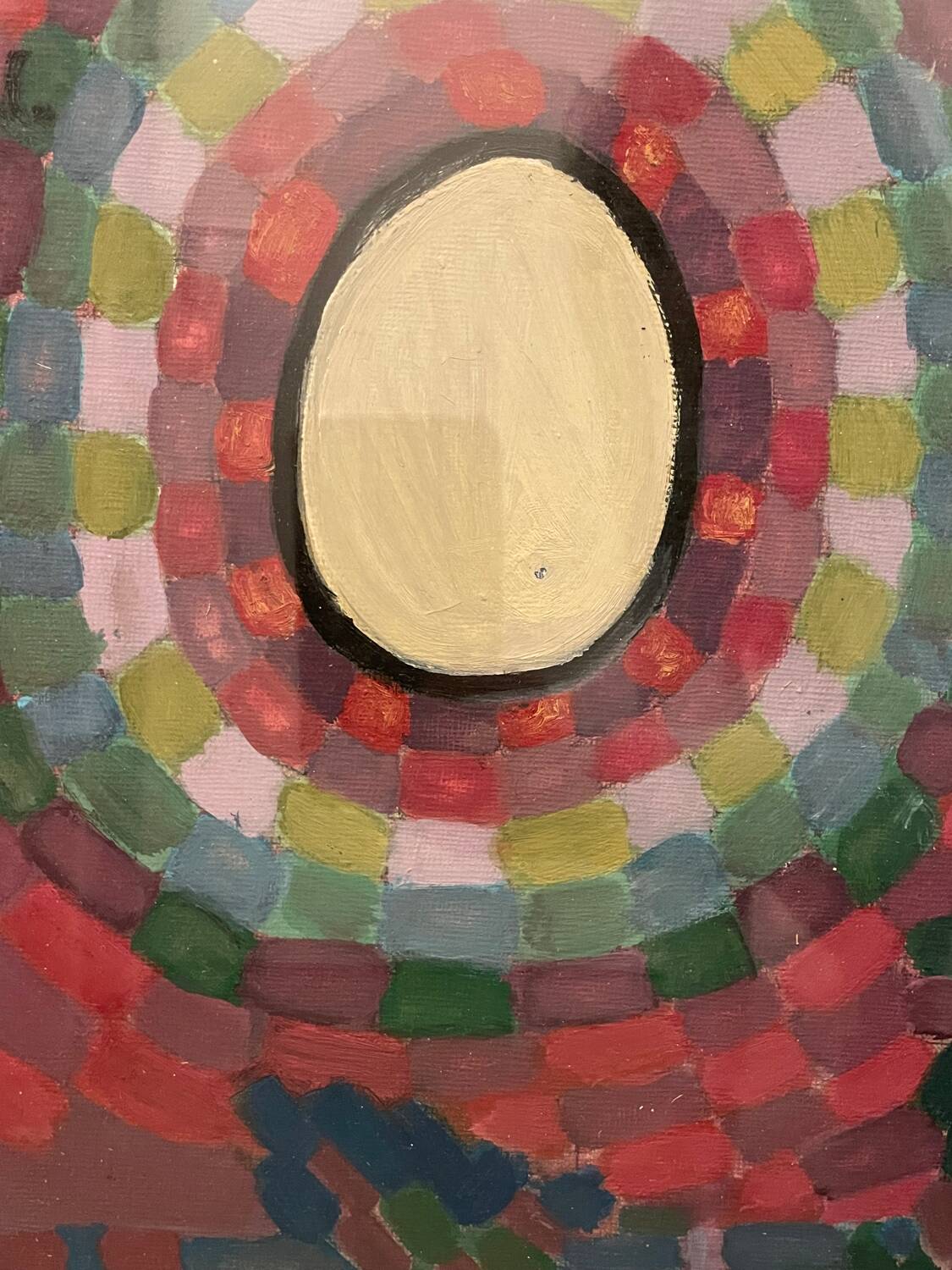 Abstract sun landscape 20th century