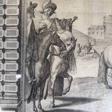 Suite de trois gravures, extraites de “l’instruction du Roy” Antoine de Pluvinel, 1666