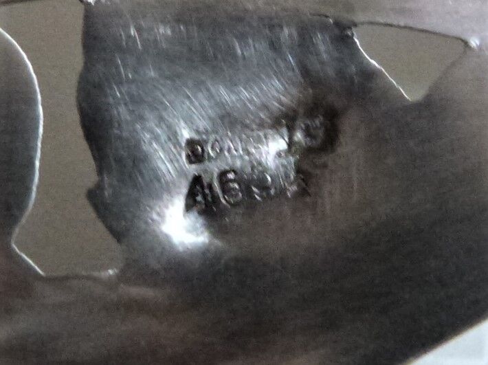 flat basket bannette art nouveau Gallia Christofle