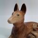 Saint Clement - Figurine - Resting Dog - Ceramic