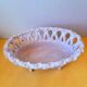 Woven ceramic fruit bowl, Fratelli Fanciullacci 1950