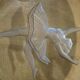 Empty pocket ashtray cup blue dancer vintage dancer 50's