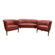 Art Deco period living room - Bench and pair of armchairs