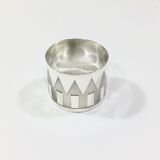 Art Deco silver towel ring