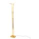 Gold Deknudt Floor Lamp, Willy Rizzo Design, Hollywood Regency