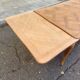 Large Louis XV dining table stripped in solid cherry wood 1970 270cm