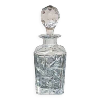 Cut crystal carafe