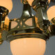 Rare Art Nouveau Chandelier by Emil Kralik, 1920s
