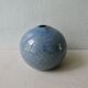 Blue ceramic ball vase Accolay