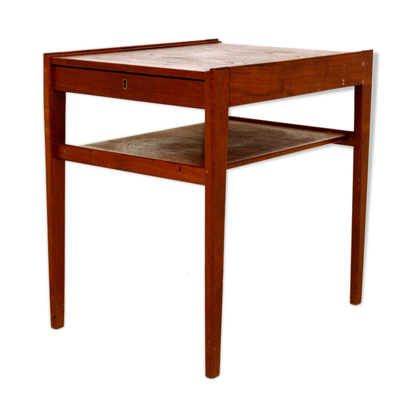 "Pixi" teak bedside table, Engstrom - Myrstrand, Sweden, 1960