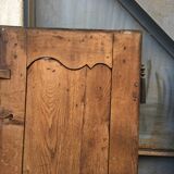 Pair of solid oak cabinet doors