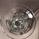 Transparent crystal vase