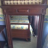 Wooden mirror