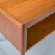 Asymmetrical Mid-Century Teak Desk with Bar, 1960s
