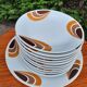 Service à dessert vintage porcelaine allemande