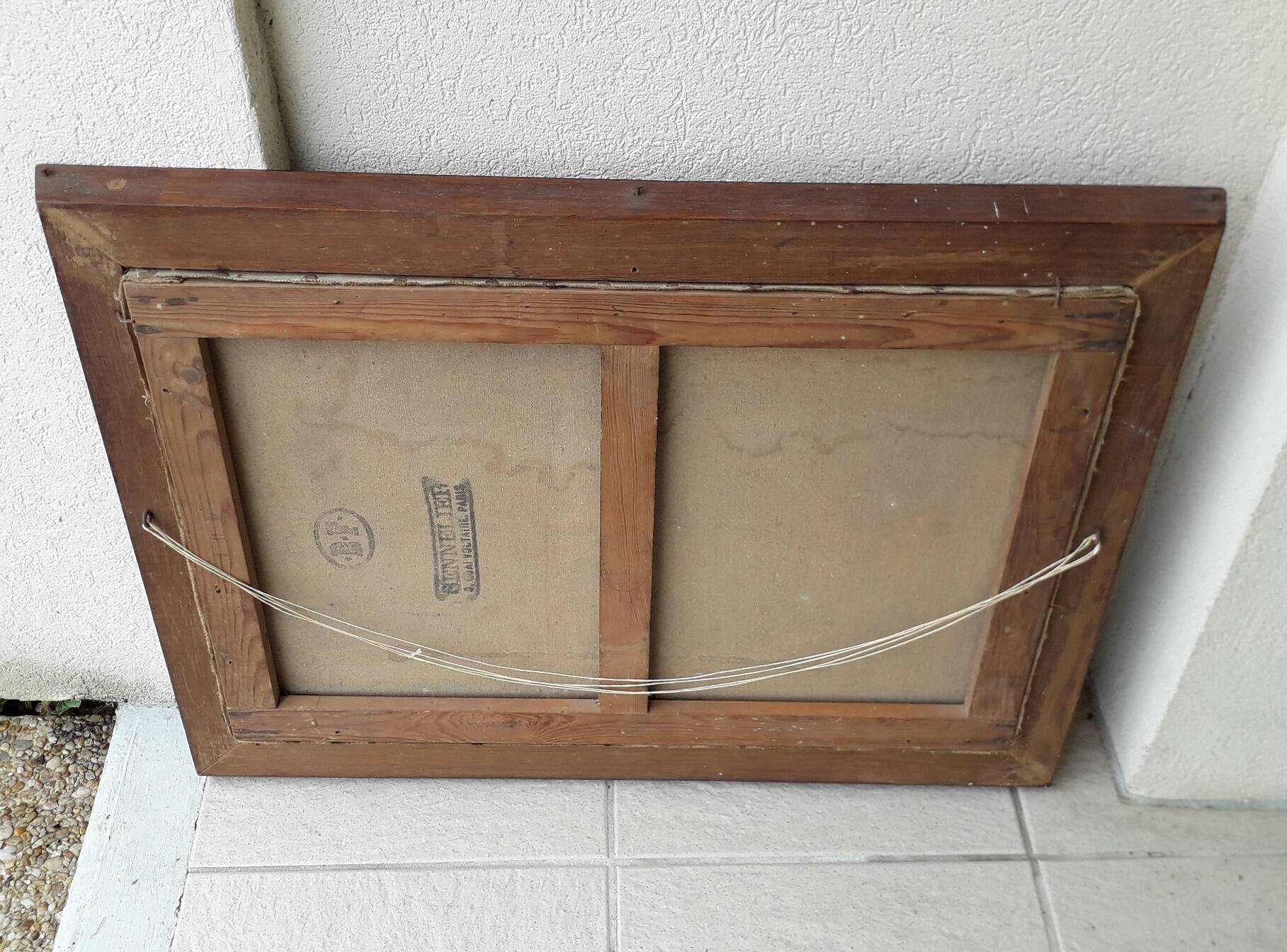 Oil painting on canvas