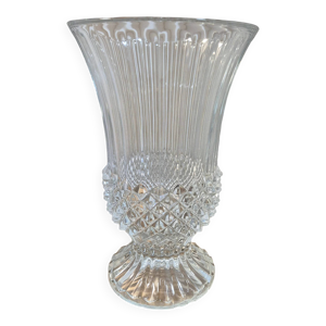 Grand vase sur pied en