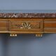 Console en acajou, style Louis XVI – 2ème moitié XIXe