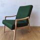Fauteuil vintage par J. Jiroutek, Tchécoslovaquie, années 1960.